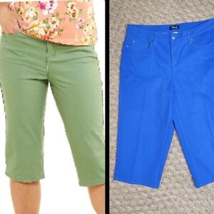 TAILORMADE CAPRI PANTS, BLUE 10